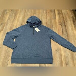 Nike Dri-Fit Golf Hoodie 1/4 Zip Midnight Navy DN1906-410 Mens Size XL